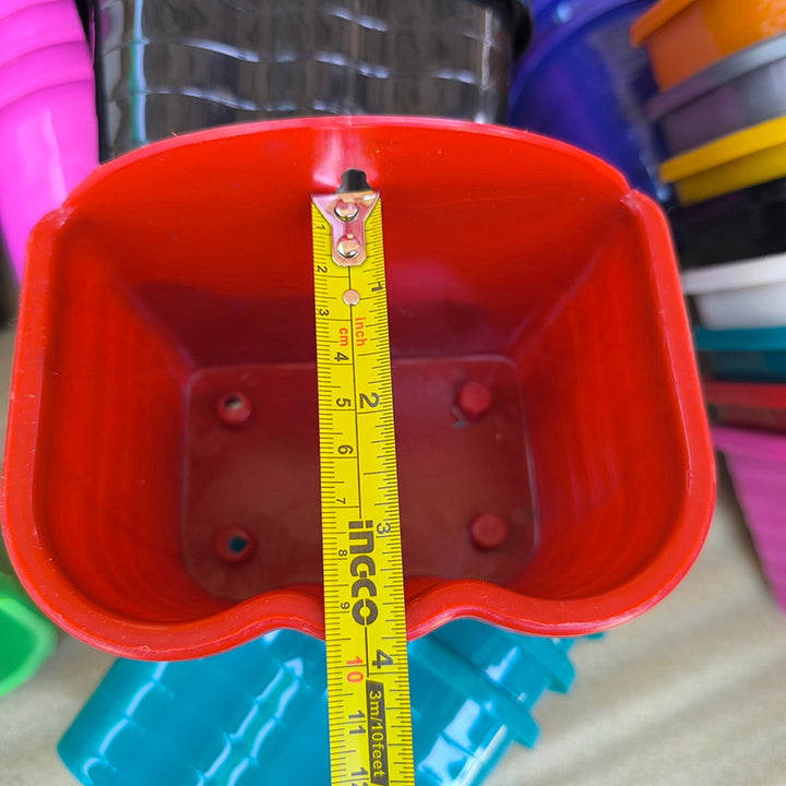 Wall pots | 6 Pots Set in mix colors