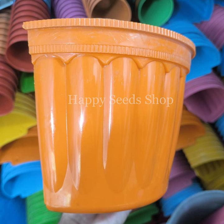 Colorful Wall flower Pots | 4 Pots Set, mix color