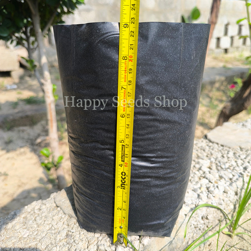 Plant Nursery Plastic bag | Actual size 9 inches | 20 Pieces