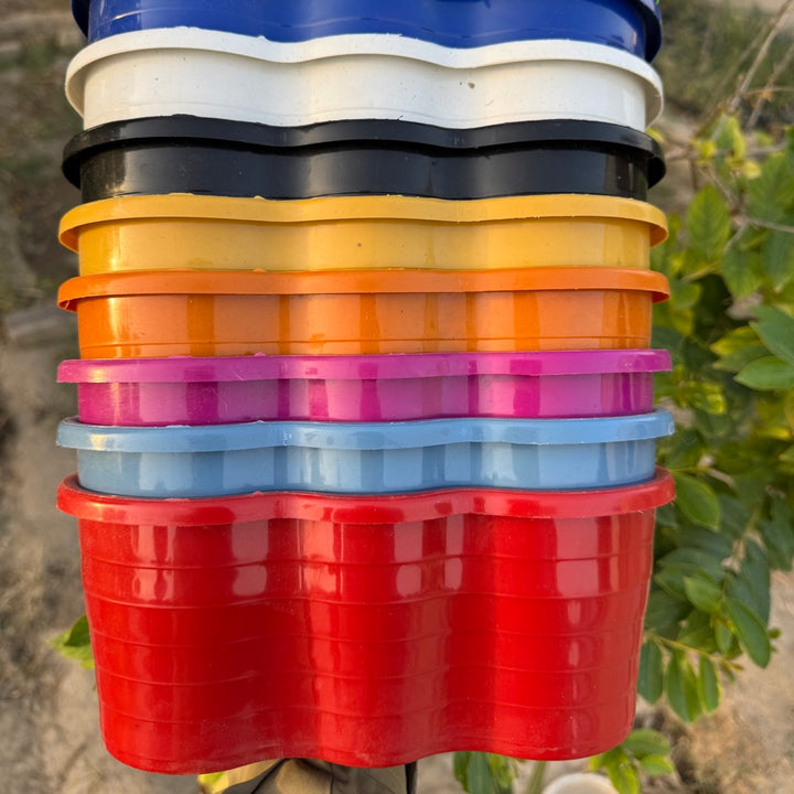 Wave design wall pot big size | 1 pot price