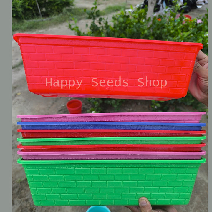 Brick Design Kyari Small 14-Inches | 4 pieces Kyari Set, mix colors
